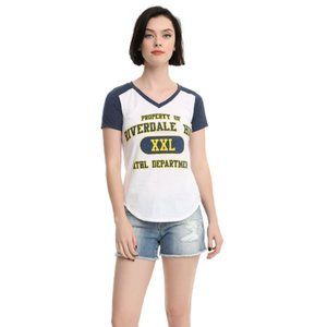 Riverdale High School Girls Athletic T-Shirt Hot Topic Exclusive NWT